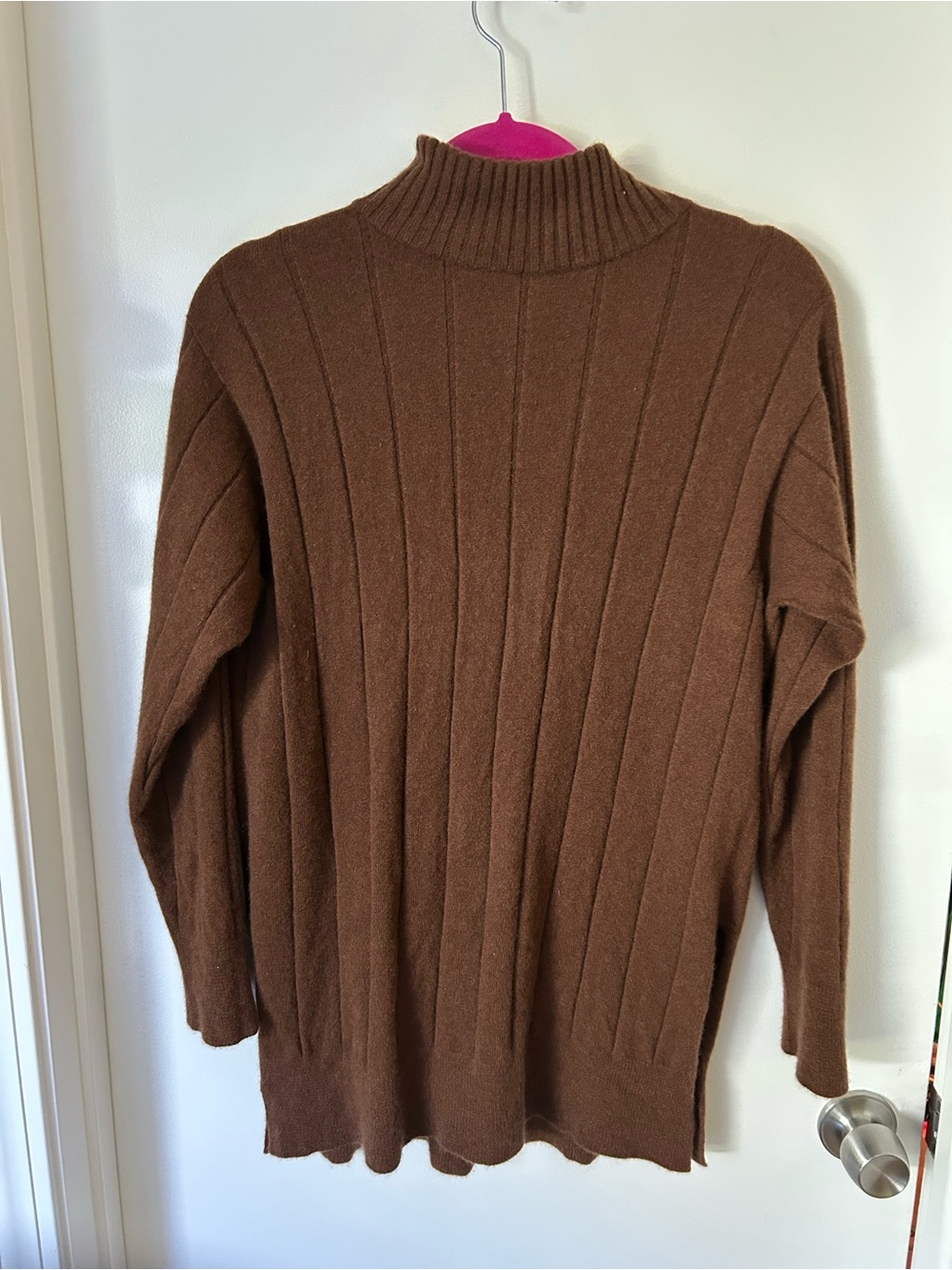 Eileen Fisher Cashmere Brown Turtleneck Sweater